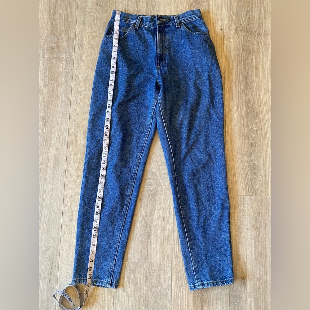 Vintage Lee Riders High Waisted Straight Mom Jeans